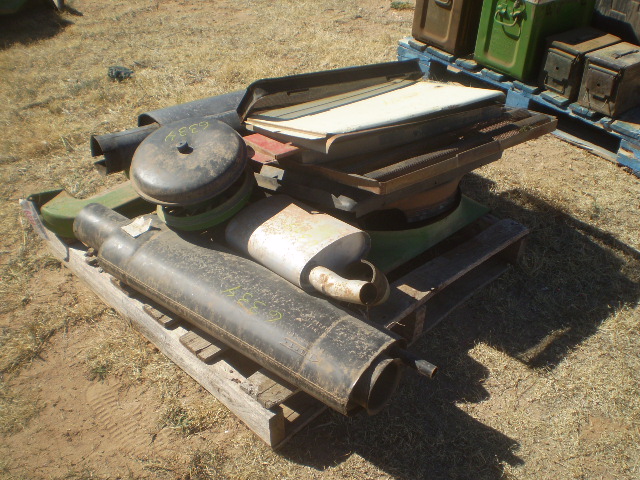 Tractor mufflers, misc parts